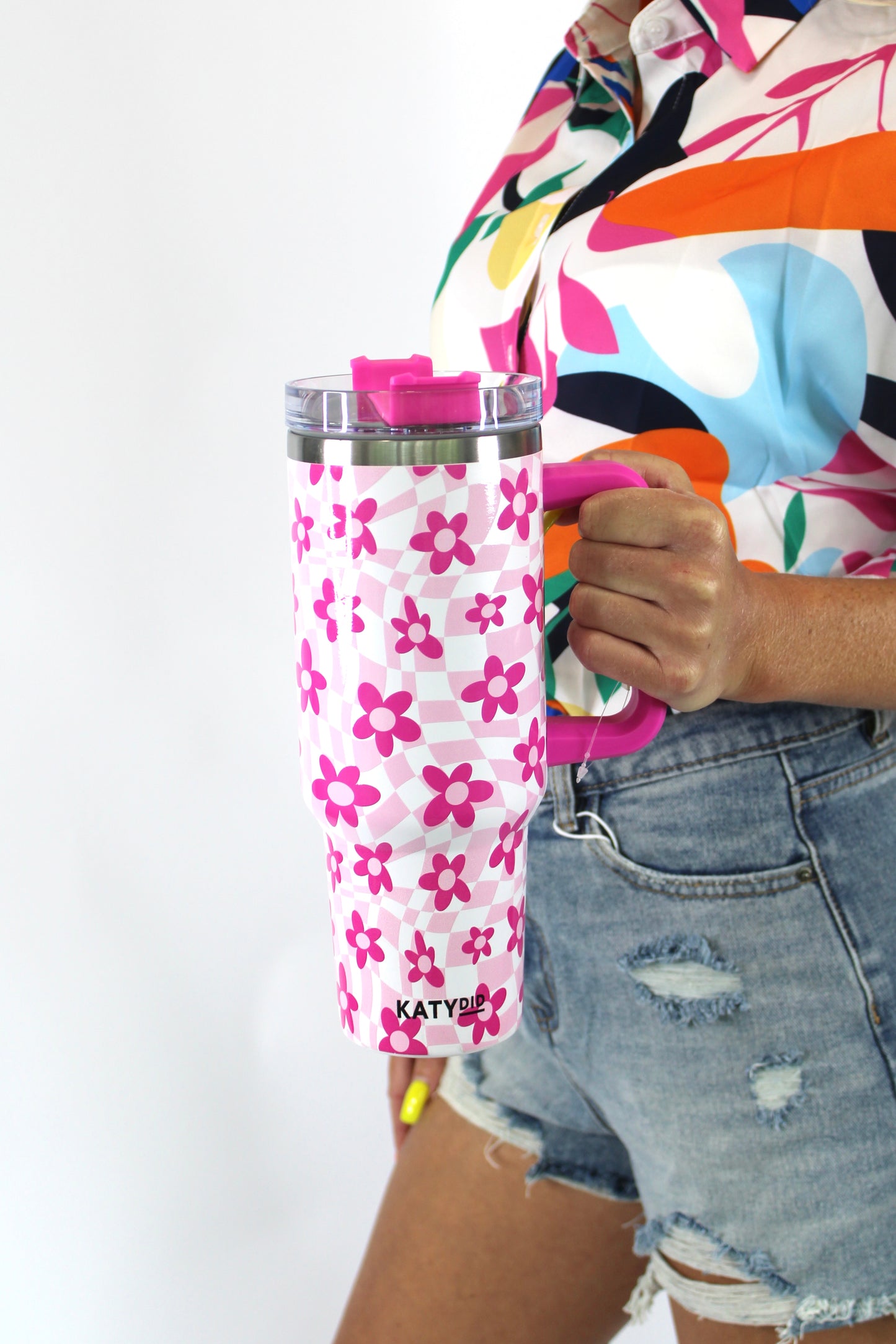 Groovy Flower Tumbler