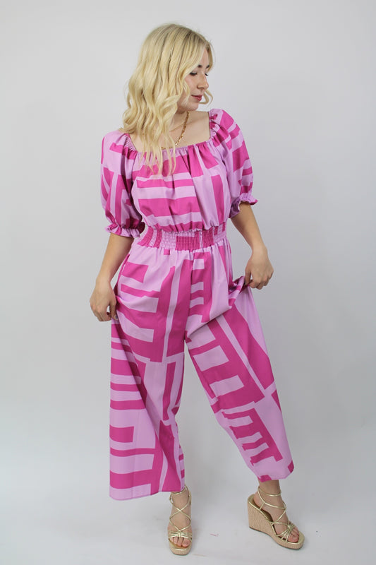 Geo Jumpsuit