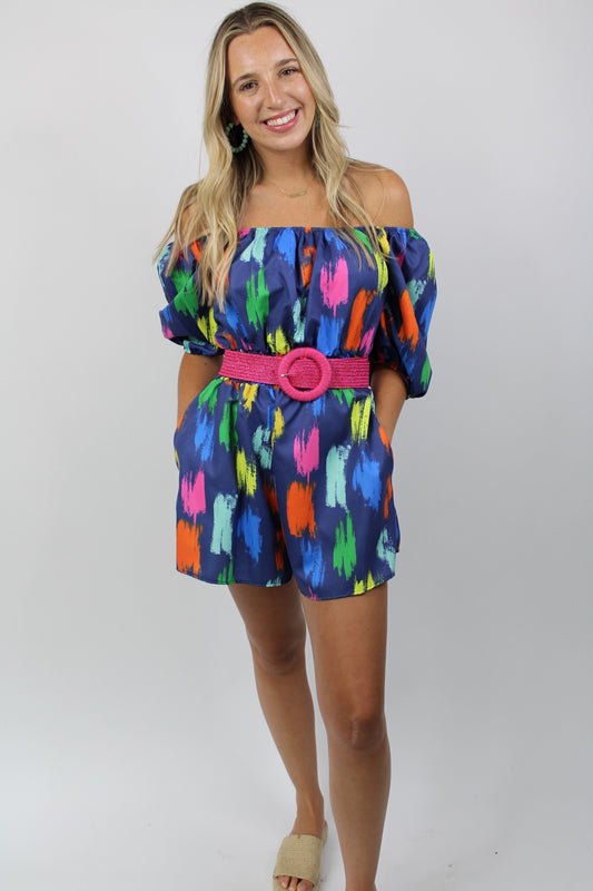 Paint the Town Romper