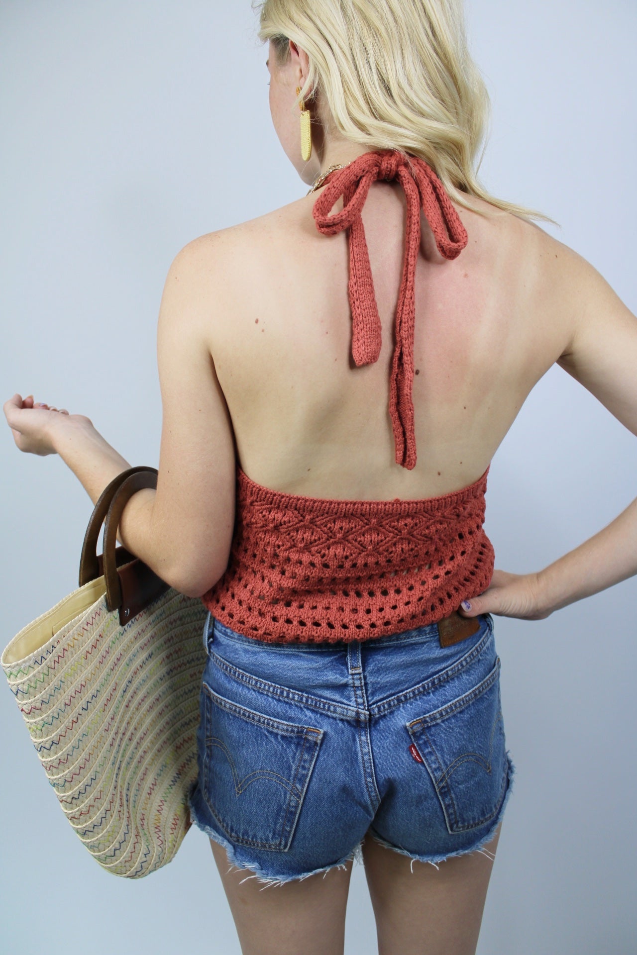 Summer Ready Crochet Halter Top