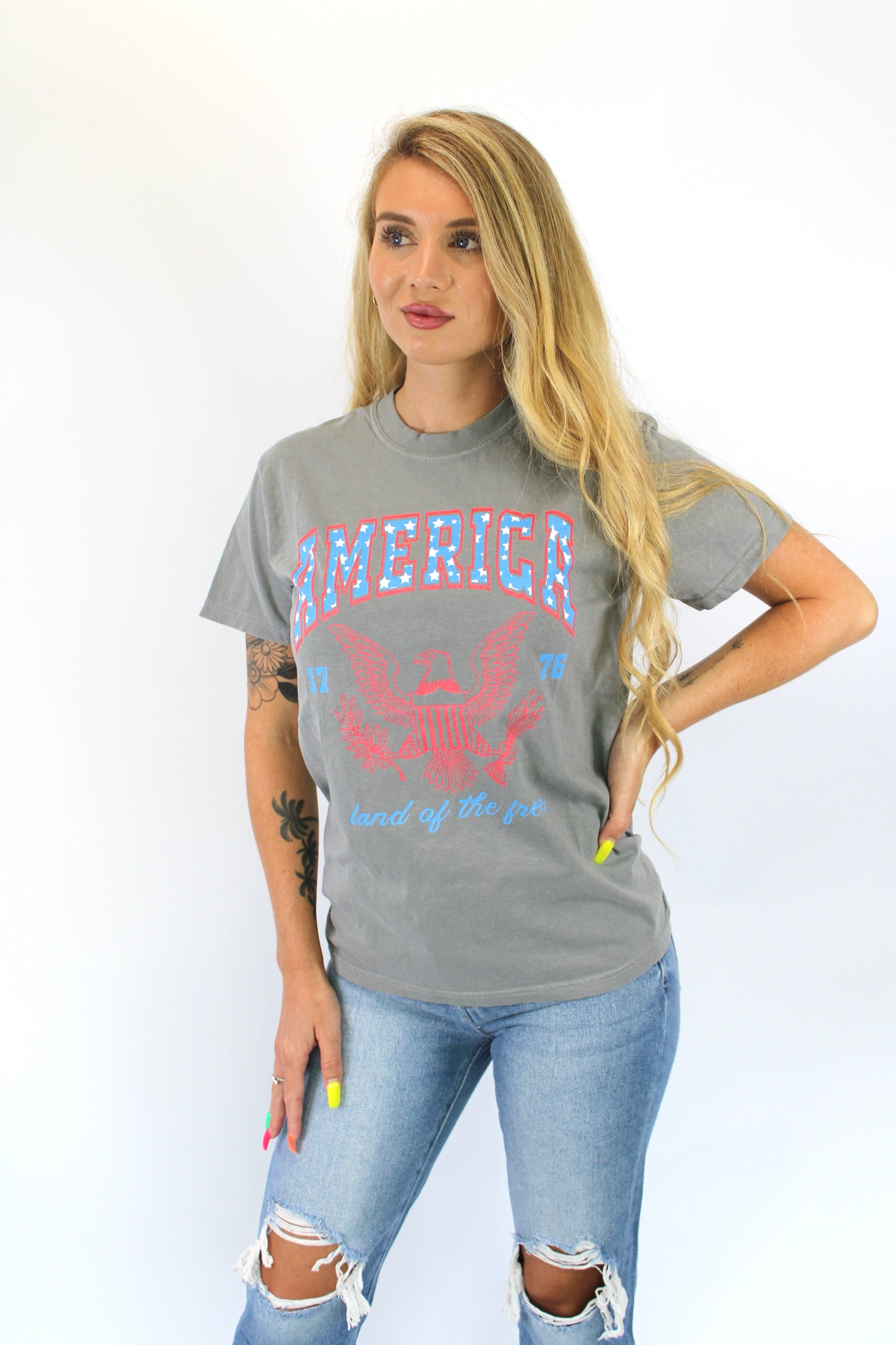 Land of the Free Graphic Tee