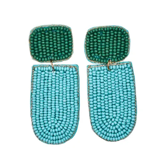 Gemma Earrings in Blue